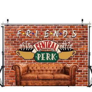 7x5 Friends Central Perk Background